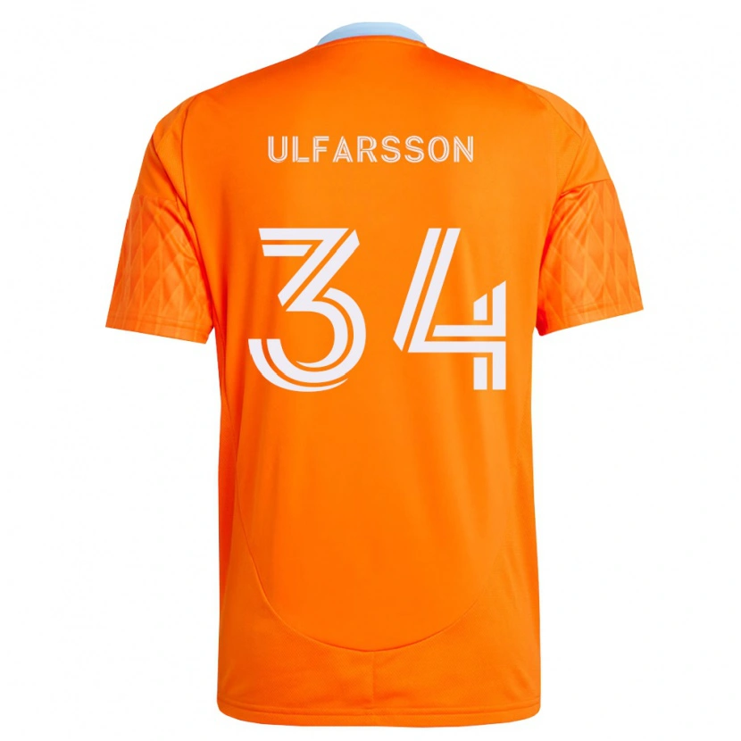 Danxen Dámské Thor Úlfarsson #34 Oranžová Bílá Domů Hráčské Dresy 2026/27 Dres