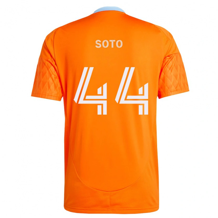 Danxen Dámské Ezekiel Soto #44 Oranžová Bílá Domů Hráčské Dresy 2026/27 Dres