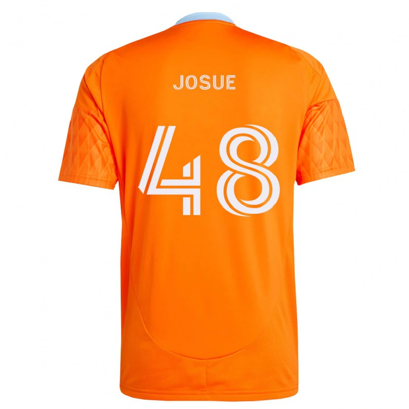Danxen Dámské Josué #48 Oranžová Bílá Domů Hráčské Dresy 2026/27 Dres