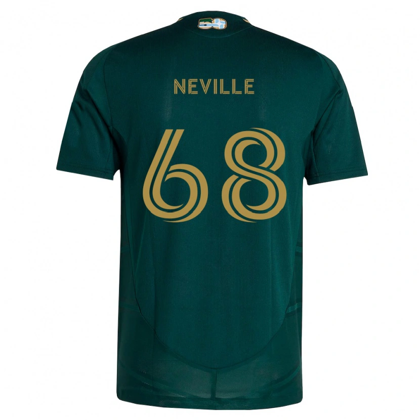 Danxen Dámské Harvey Neville #68 Tmavě Zelená Hnědá Domů Hráčské Dresy 2026/27 Dres