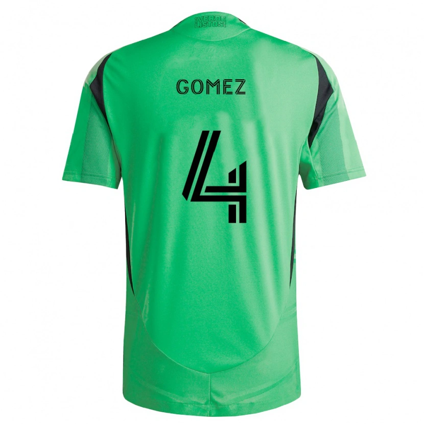 Danxen Dámské Antonio Gomez #4 Smaragdově Zelená Černá Domů Hráčské Dresy 2026/27 Dres