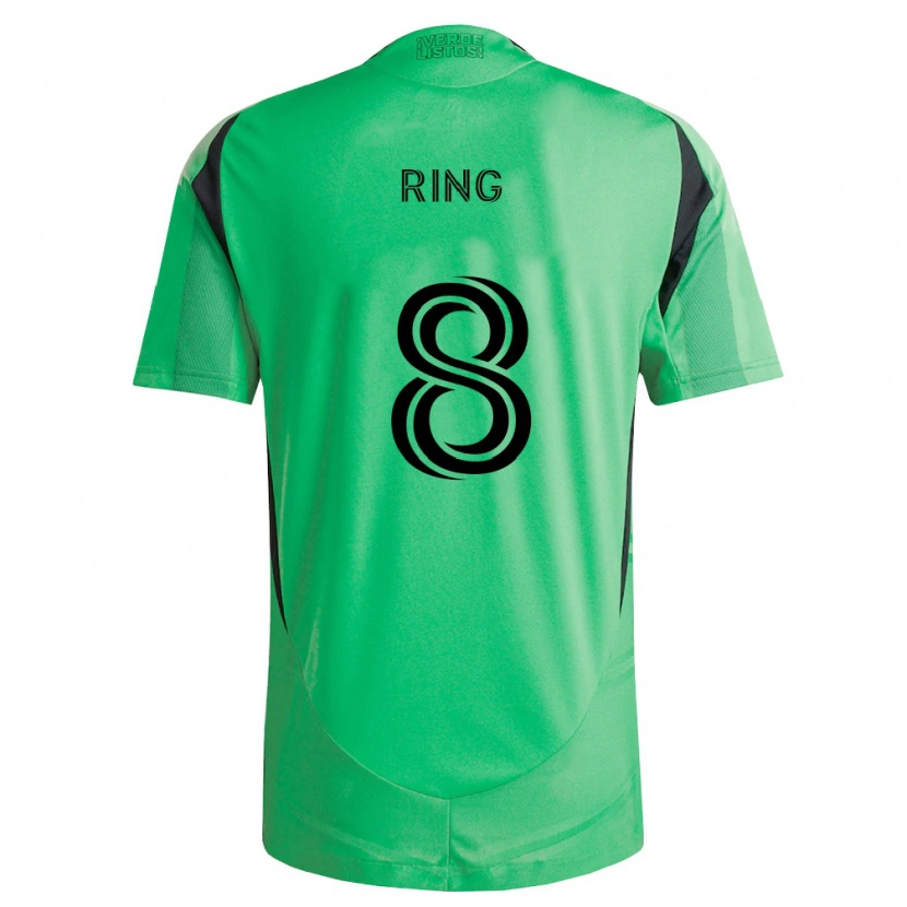 Danxen Dámské Alexander Ring #8 Smaragdově Zelená Černá Domů Hráčské Dresy 2026/27 Dres
