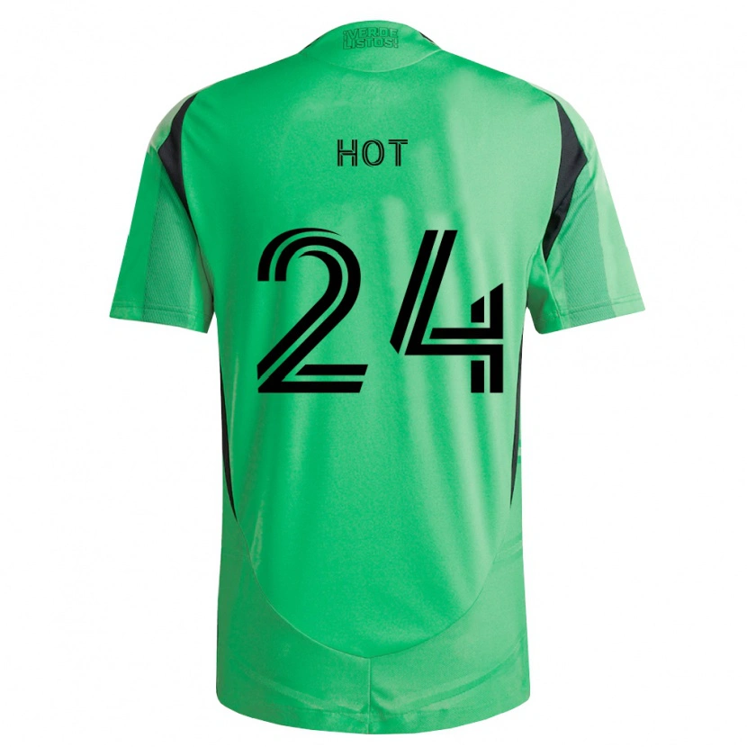 Danxen Dámské Kenan Hot #24 Smaragdově Zelená Černá Domů Hráčské Dresy 2026/27 Dres