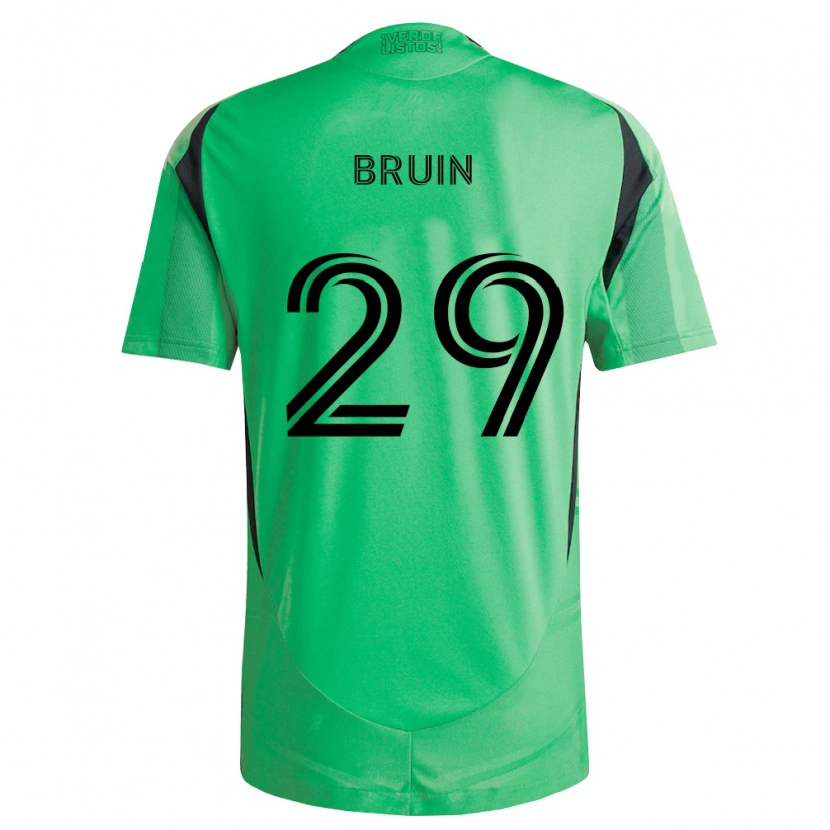 Danxen Dámské Will Bruin #29 Smaragdově Zelená Černá Domů Hráčské Dresy 2026/27 Dres