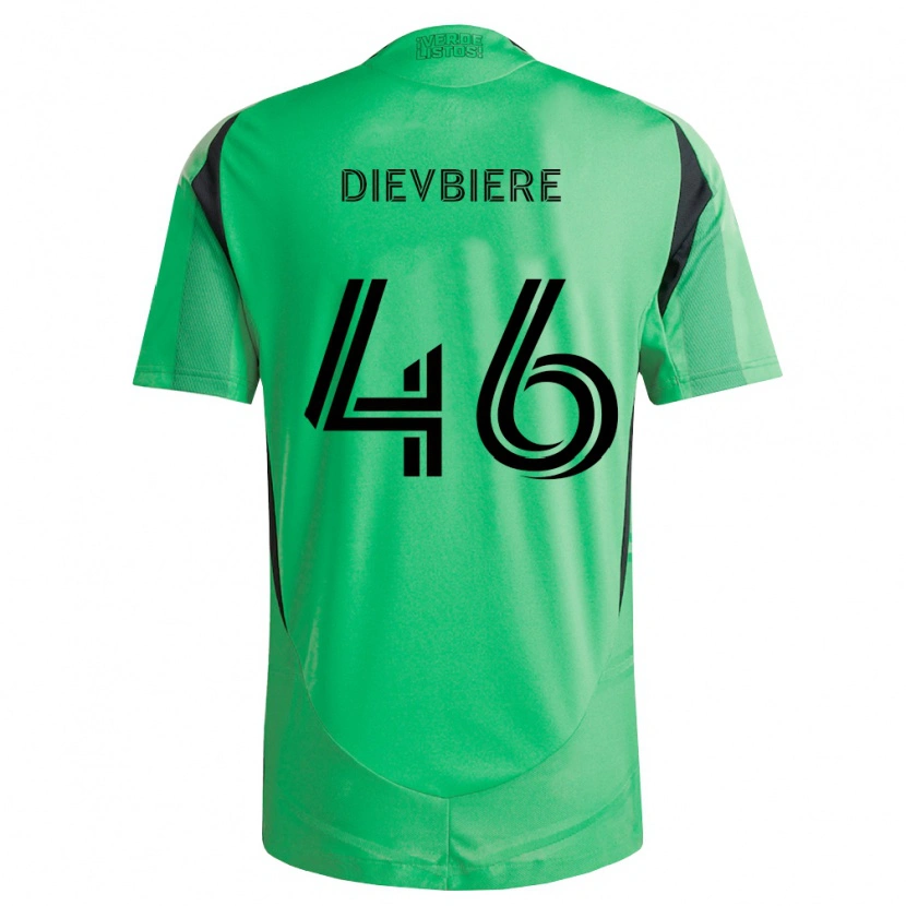 Danxen Dámské Vona Dievbiere #46 Smaragdově Zelená Černá Domů Hráčské Dresy 2026/27 Dres