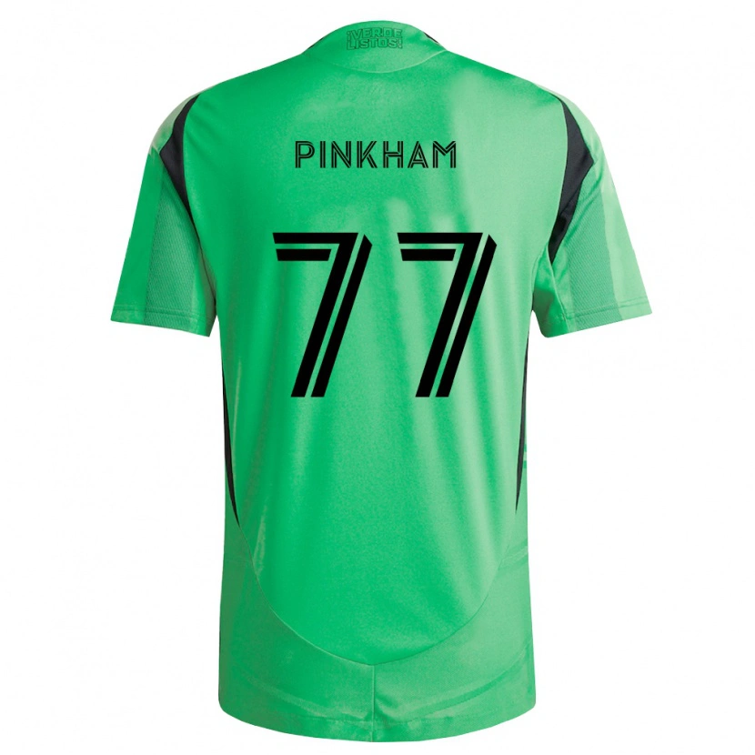 Danxen Dámské Chris Pinkham #77 Smaragdově Zelená Černá Domů Hráčské Dresy 2026/27 Dres