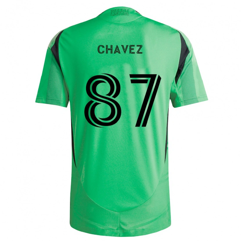 Danxen Dámské Alfonso Ocampo-Chávez #87 Smaragdově Zelená Černá Domů Hráčské Dresy 2026/27 Dres
