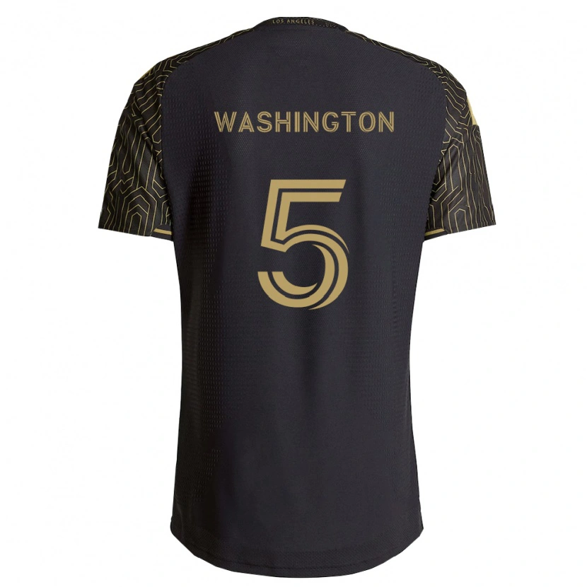 Danxen Dámské Mason Washington #5 Hnědá Černá Domů Hráčské Dresy 2026/27 Dres