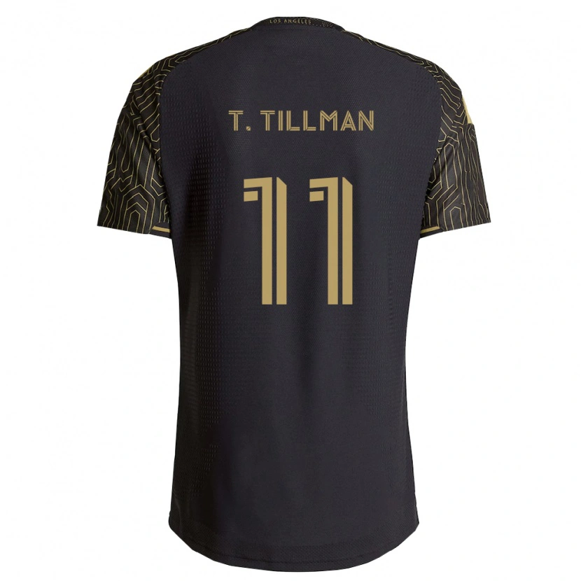 Danxen Dámské Timothy Tillman #11 Hnědá Černá Domů Hráčské Dresy 2026/27 Dres
