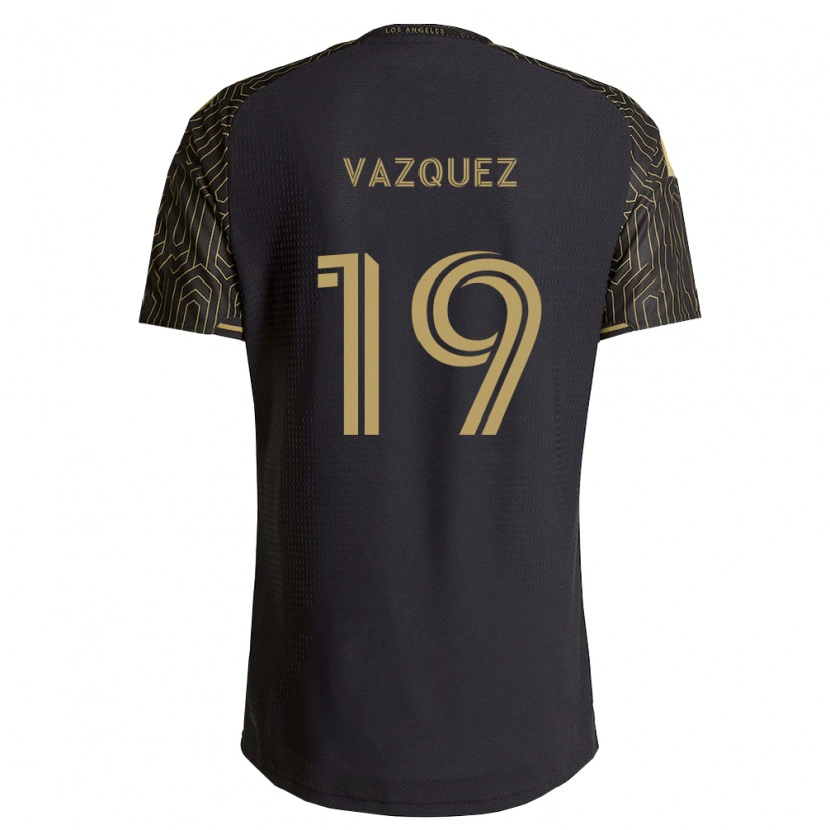 Danxen Dámské Favian Vazquez #19 Hnědá Černá Domů Hráčské Dresy 2026/27 Dres