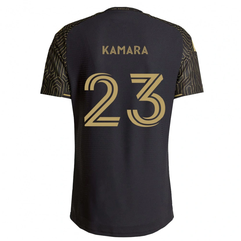 Danxen Dámské Kei Kamara #23 Hnědá Černá Domů Hráčské Dresy 2026/27 Dres