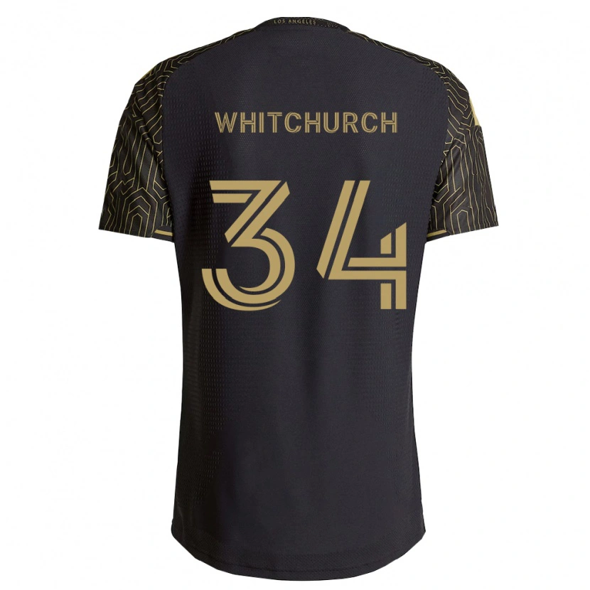 Danxen Dámské Giuliano Whitchurch #34 Hnědá Černá Domů Hráčské Dresy 2026/27 Dres