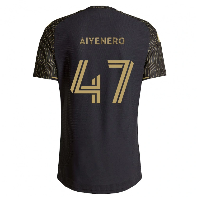 Danxen Dámské Marius Aiyenero #47 Hnědá Černá Domů Hráčské Dresy 2026/27 Dres