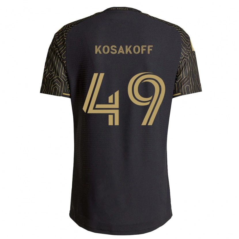Danxen Dámské Charlie Kosakoff #49 Hnědá Černá Domů Hráčské Dresy 2026/27 Dres
