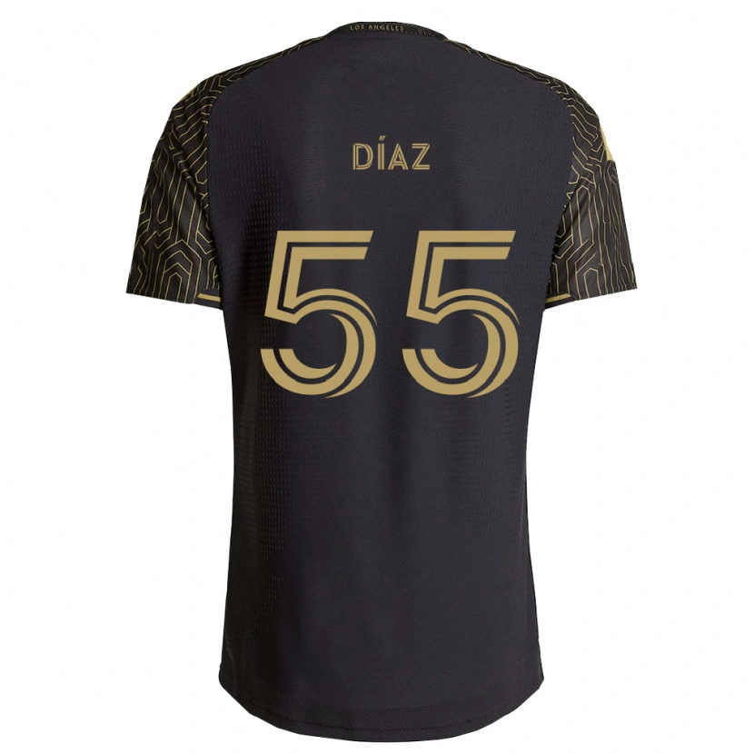 Danxen Dámské Érick Díaz #55 Hnědá Černá Domů Hráčské Dresy 2026/27 Dres