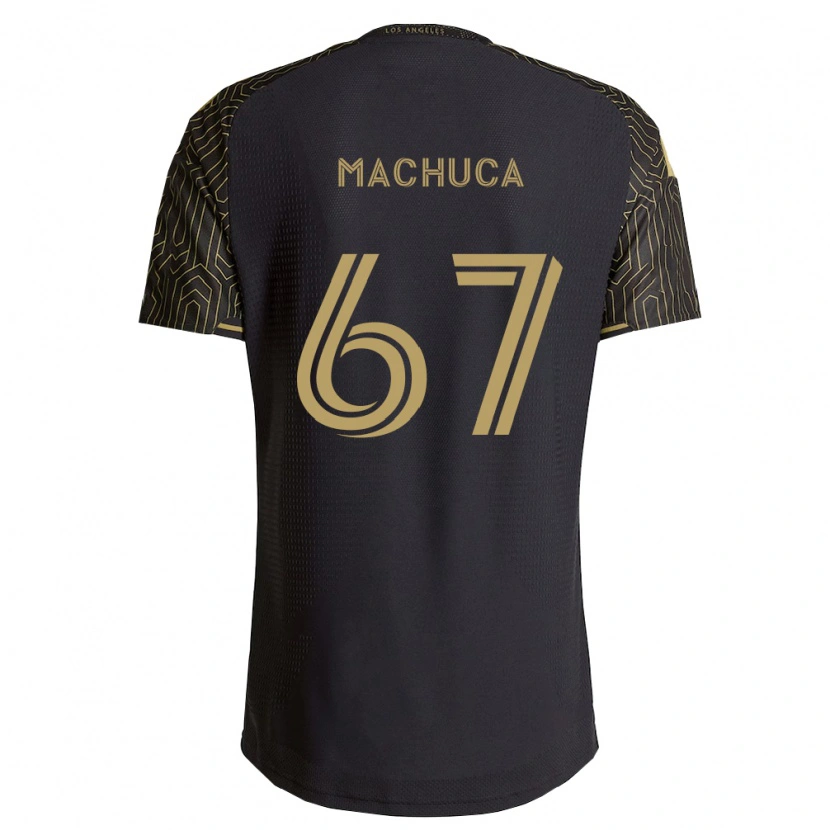 Danxen Dámské Jacob Machuca #67 Hnědá Černá Domů Hráčské Dresy 2026/27 Dres