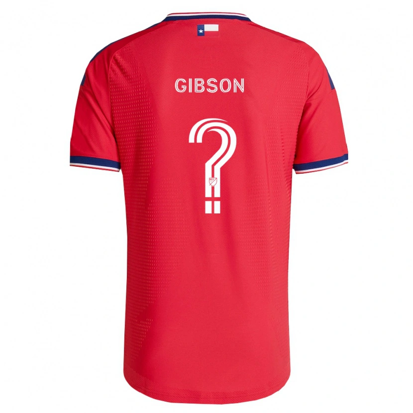 Danxen Dámské Jonah Gibson #0 Červená Modrá Bílá Domů Hráčské Dresy 2026/27 Dres