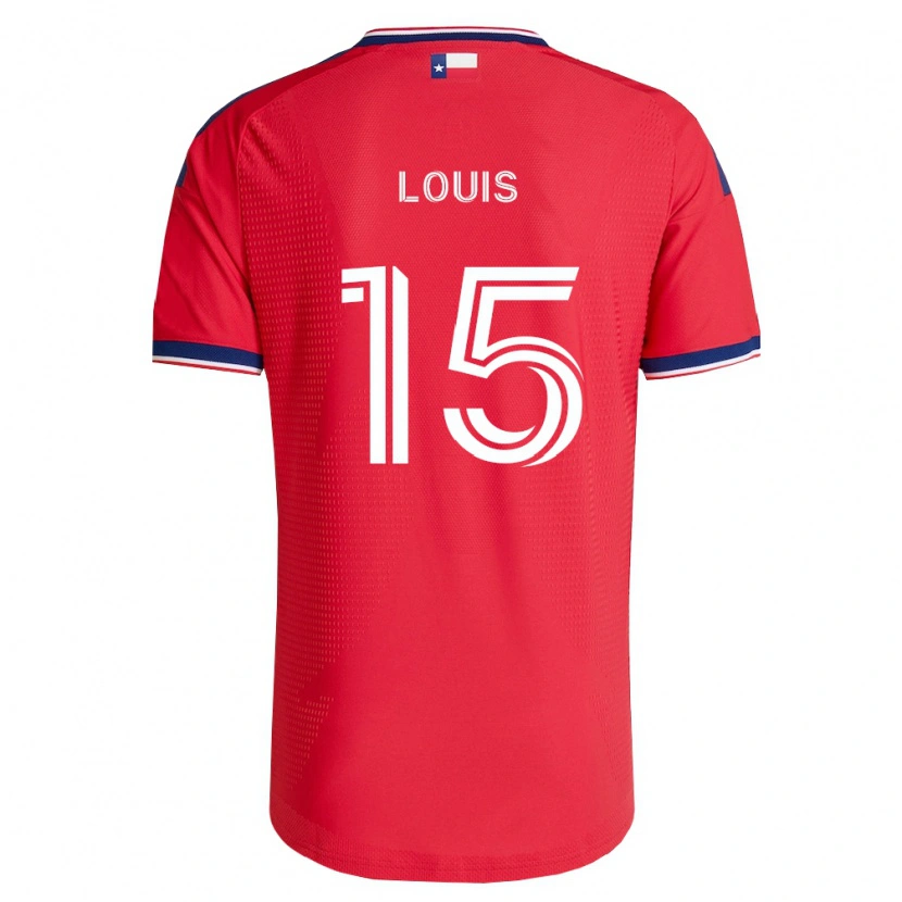 Danxen Dámské Ricky Louis #15 Červená Modrá Bílá Domů Hráčské Dresy 2026/27 Dres