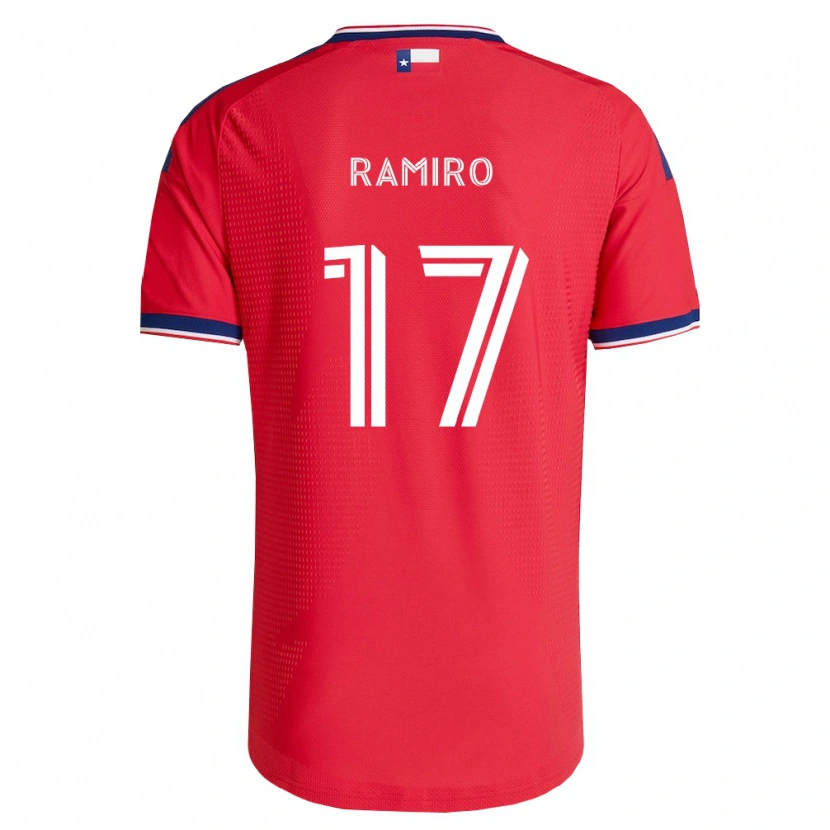Danxen Dámské Ramiro Moschen Benetti #17 Červená Modrá Bílá Domů Hráčské Dresy 2026/27 Dres