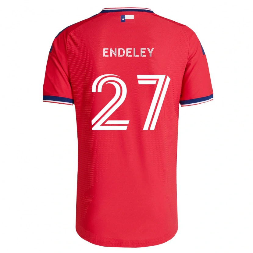 Danxen Dámské Herbert Endeley #27 Červená Modrá Bílá Domů Hráčské Dresy 2026/27 Dres