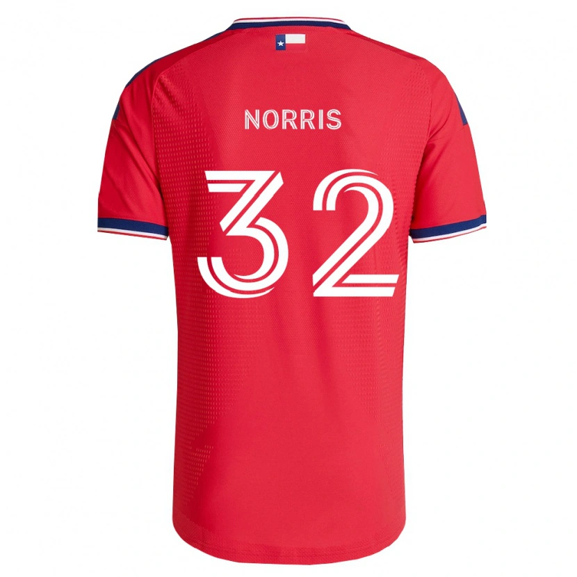 Danxen Dámské Nolan Norris #32 Červená Modrá Bílá Domů Hráčské Dresy 2026/27 Dres