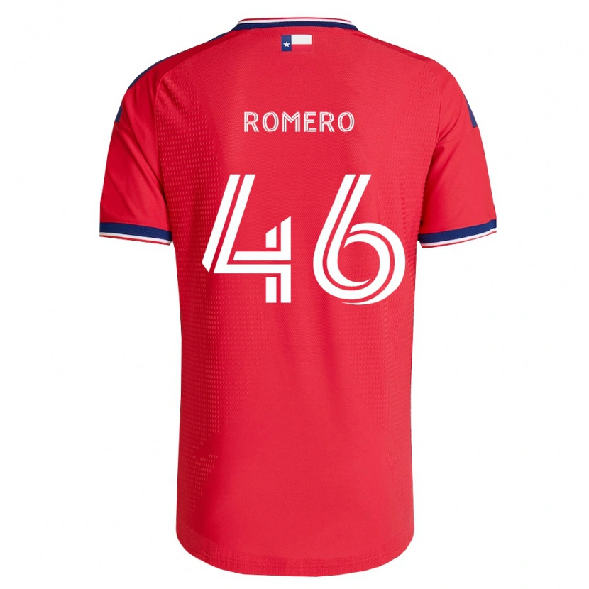 Danxen Dámské Isaac Romero #46 Červená Modrá Bílá Domů Hráčské Dresy 2026/27 Dres