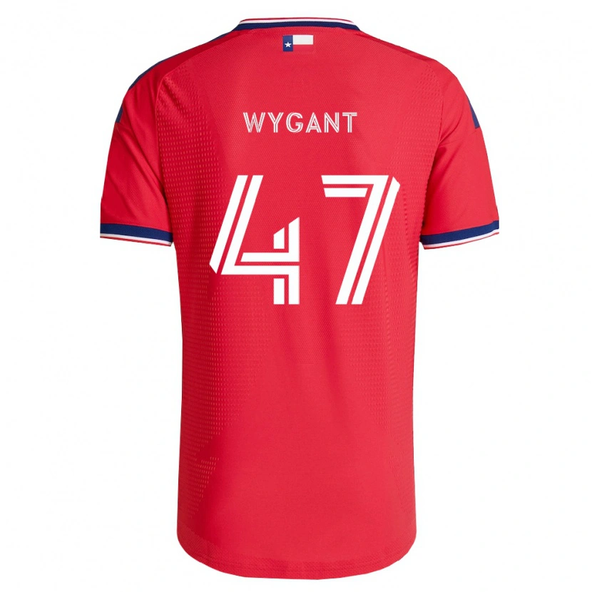 Danxen Dámské Christian Wygant #47 Červená Modrá Bílá Domů Hráčské Dresy 2026/27 Dres