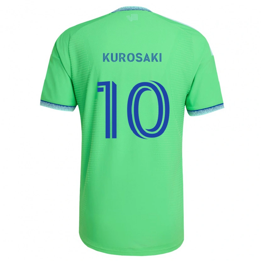 Danxen Dámské Yuuka Kurosaki #10 Zelená Světle Modrá Domů Hráčské Dresy 2026/27 Dres