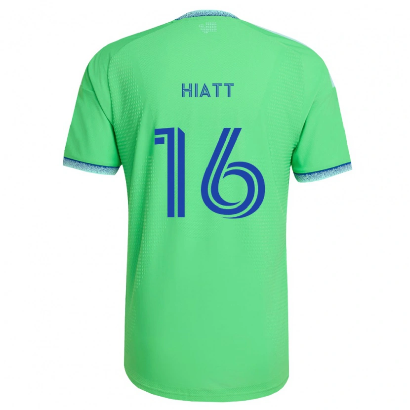 Danxen Dámské Samantha Hiatt #16 Zelená Světle Modrá Domů Hráčské Dresy 2026/27 Dres