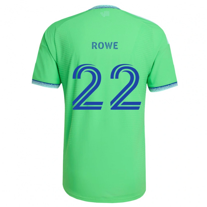 Danxen Dámské Kelyn Rowe #22 Zelená Světle Modrá Domů Hráčské Dresy 2026/27 Dres