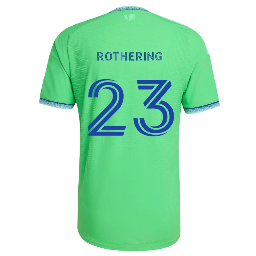 Danxen Dámské Holly Rothering #23 Zelená Světle Modrá Domů Hráčské Dresy 2026/27 Dres