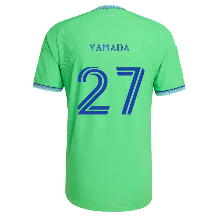 Danxen Dámské Hikari Yamada #27 Zelená Světle Modrá Domů Hráčské Dresy 2026/27 Dres
