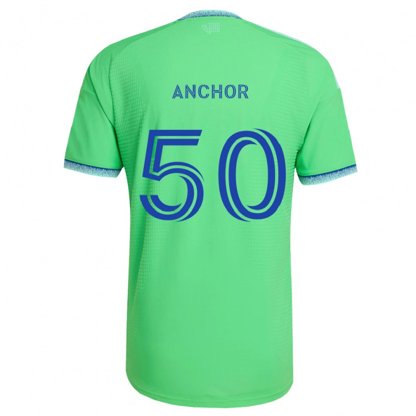 Danxen Dámské Max Anchor #50 Zelená Světle Modrá Domů Hráčské Dresy 2026/27 Dres