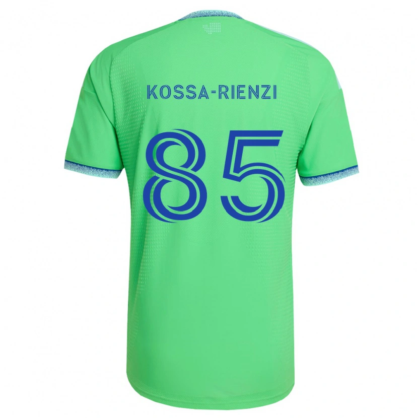 Danxen Dámské Kalani Kossa-Rienzi #85 Zelená Světle Modrá Domů Hráčské Dresy 2026/27 Dres