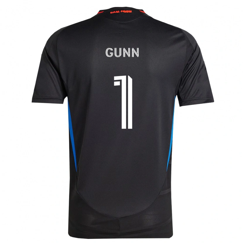 Danxen Dámské Angus Gunn #1 Modrá Bílá Černá Domů Hráčské Dresy 2026/27 Dres