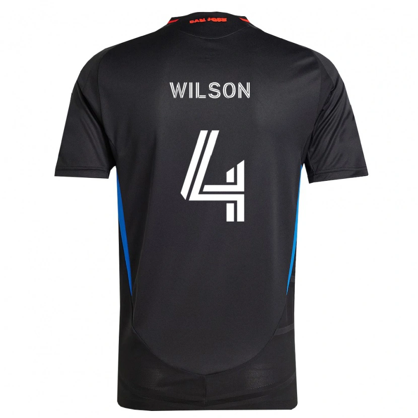 Danxen Dámské Bruno Wilson #4 Modrá Bílá Černá Domů Hráčské Dresy 2026/27 Dres