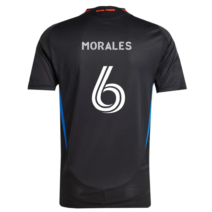 Danxen Dámské Alfredo Morales #6 Modrá Bílá Černá Domů Hráčské Dresy 2026/27 Dres