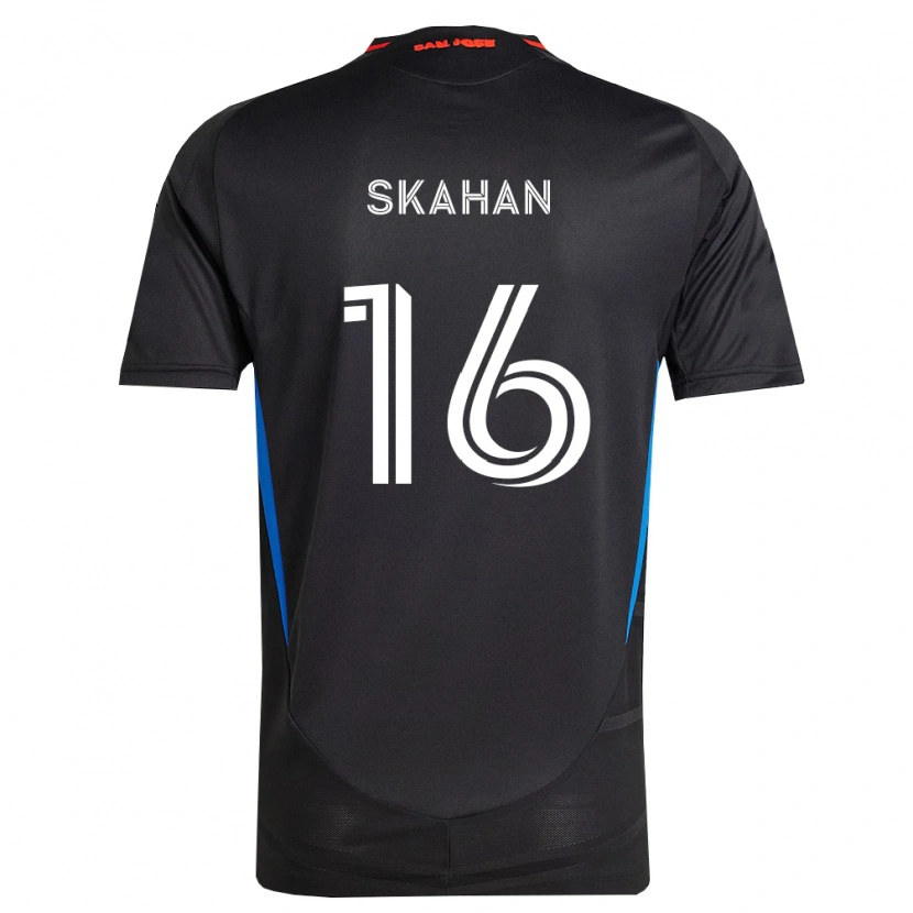 Danxen Dámské Jack Skahan #16 Modrá Bílá Černá Domů Hráčské Dresy 2026/27 Dres