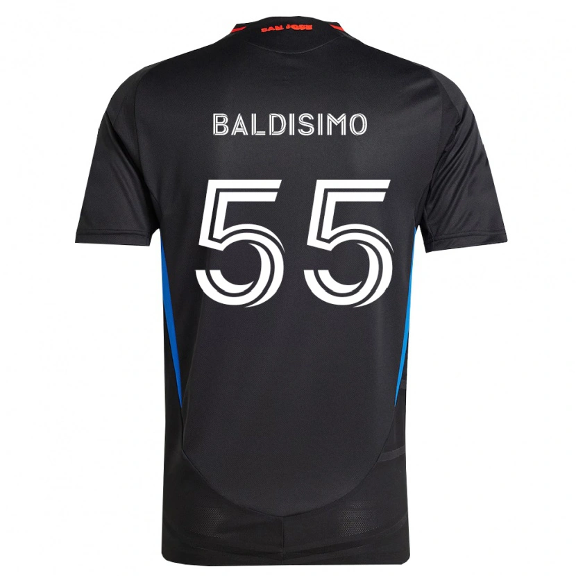 Danxen Dámské Michael Baldisimo #55 Modrá Bílá Černá Domů Hráčské Dresy 2026/27 Dres