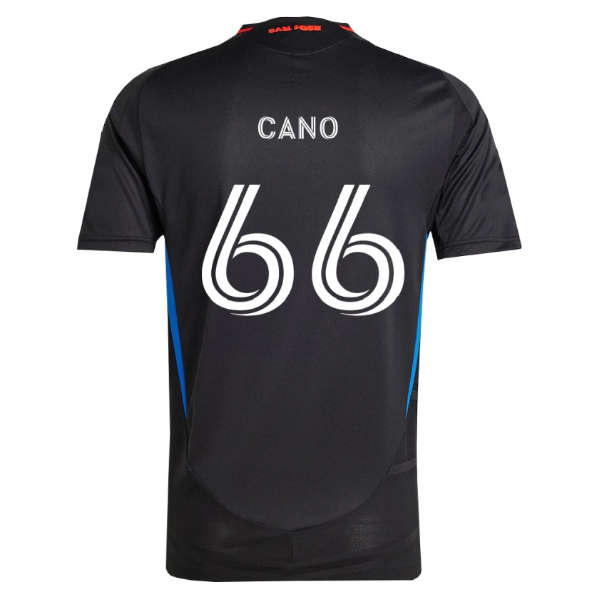 Danxen Dámské Alejandro Cano #66 Modrá Bílá Černá Domů Hráčské Dresy 2026/27 Dres
