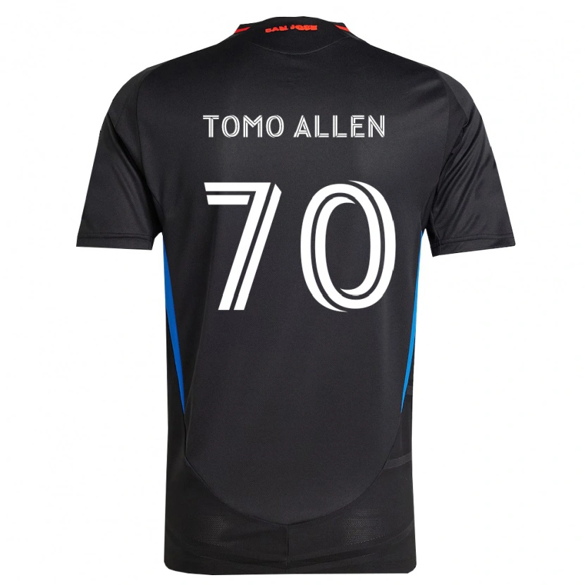 Danxen Dámské Tomo Allen #70 Modrá Bílá Černá Domů Hráčské Dresy 2026/27 Dres