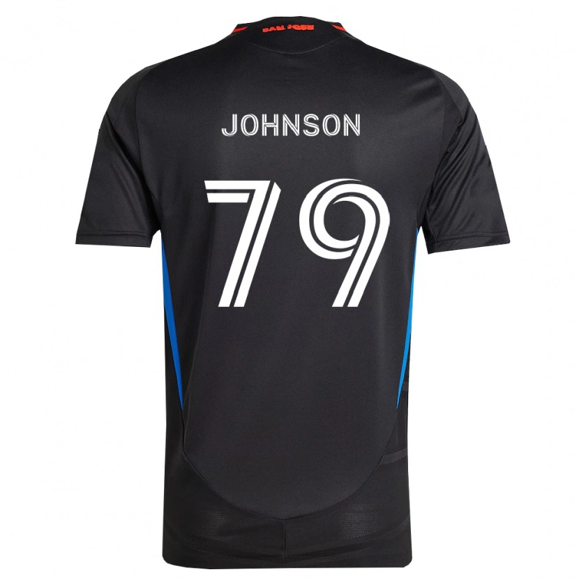 Danxen Dámské Darius Johnson #79 Modrá Bílá Černá Domů Hráčské Dresy 2026/27 Dres