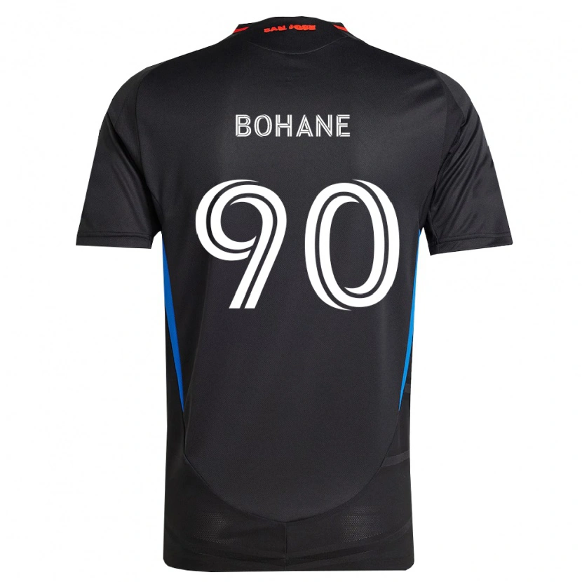 Danxen Dámské Zach Bohane #90 Modrá Bílá Černá Domů Hráčské Dresy 2026/27 Dres
