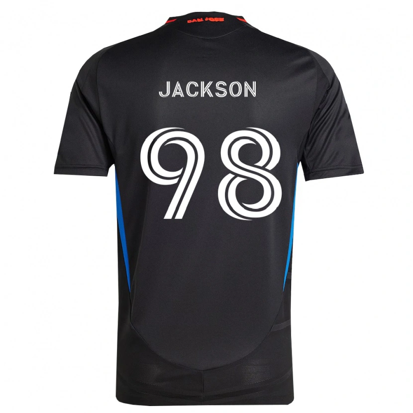 Danxen Dámské Jacob Jackson #98 Modrá Bílá Černá Domů Hráčské Dresy 2026/27 Dres
