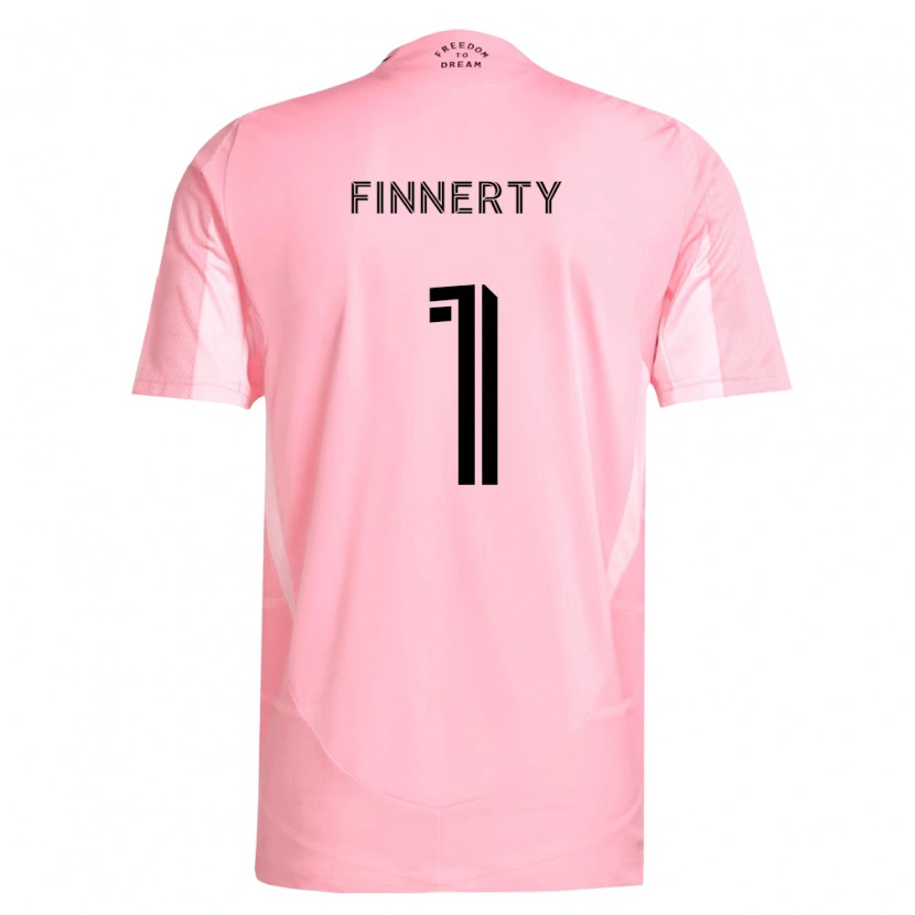 Danxen Dámské Owen Finnerty #1 Růžová Černá Domů Hráčské Dresy 2026/27 Dres