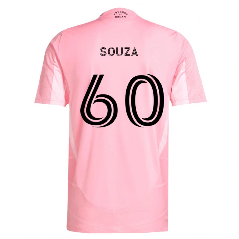 Danxen Dámské Brandon Souza #60 Růžová Černá Domů Hráčské Dresy 2026/27 Dres
