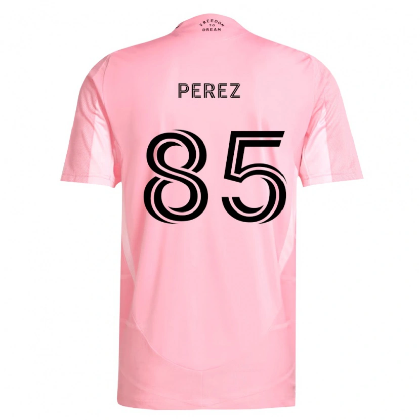 Danxen Dámské Matthew Perez #85 Růžová Černá Domů Hráčské Dresy 2026/27 Dres