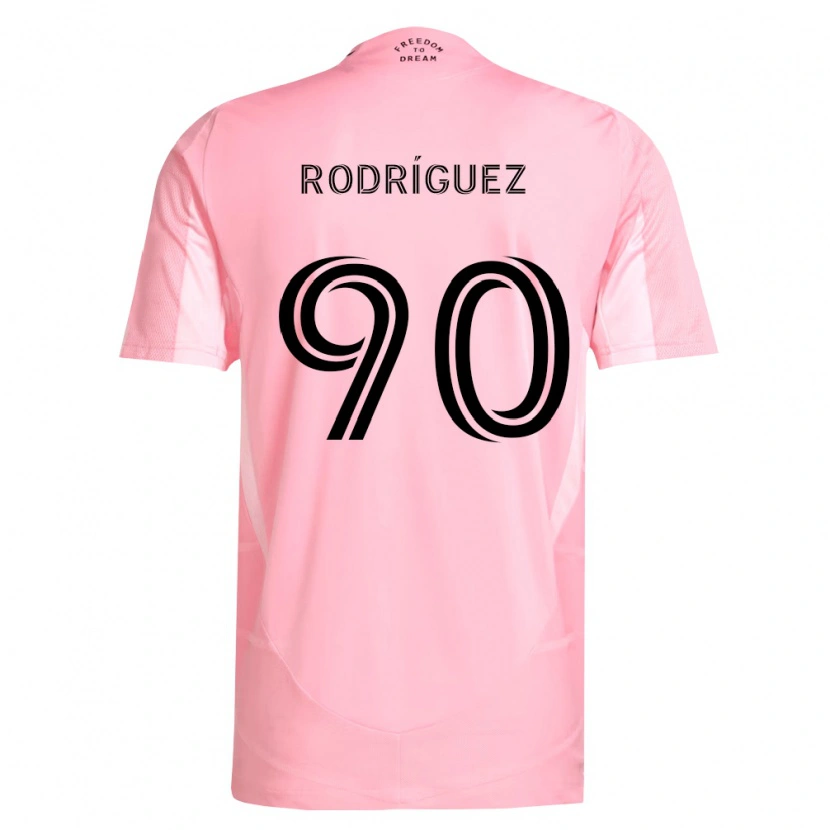 Danxen Dámské Mark Rodríguez #90 Růžová Černá Domů Hráčské Dresy 2026/27 Dres
