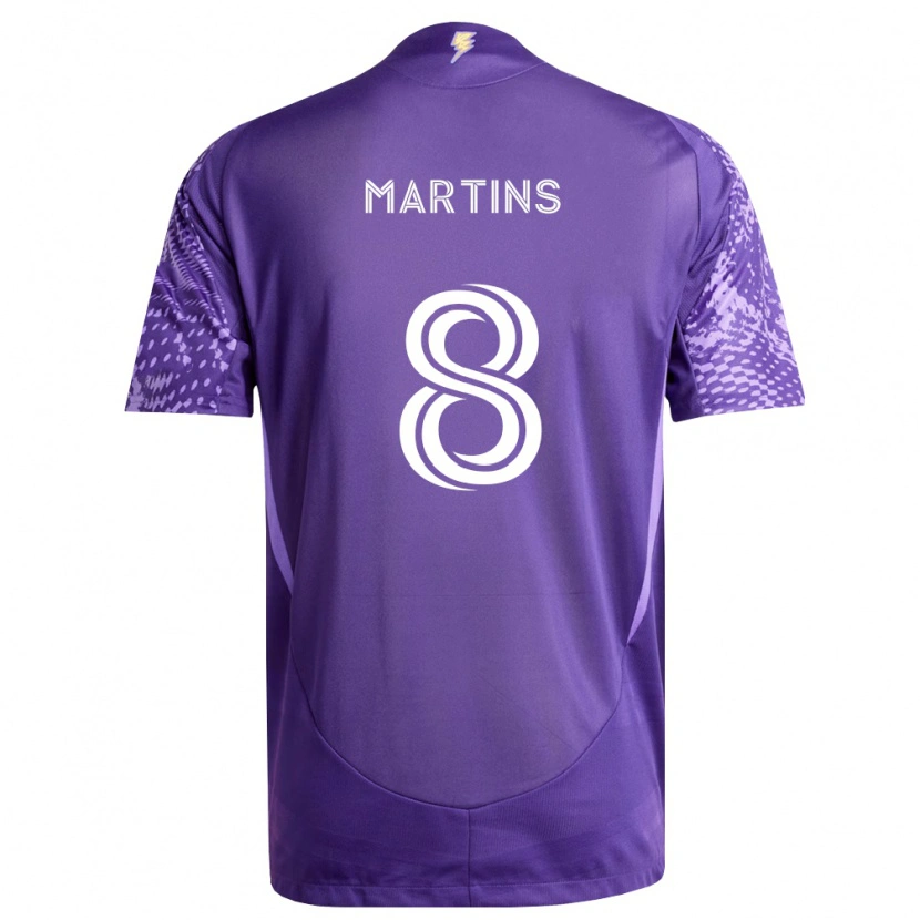 Danxen Dámské Felipe Martins #8 Fialová Bílá Domů Hráčské Dresy 2026/27 Dres
