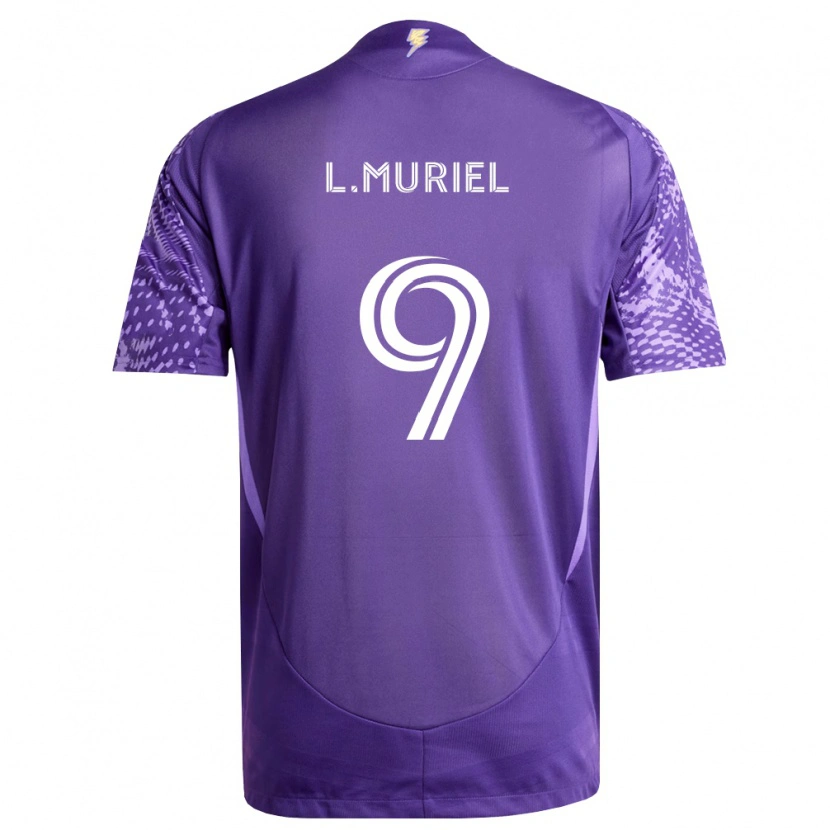 Danxen Dámské Luis Muriel #9 Fialová Bílá Domů Hráčské Dresy 2026/27 Dres
